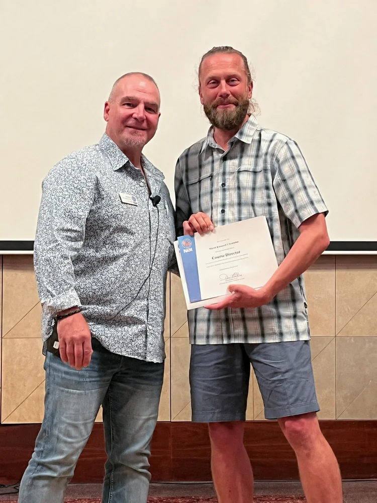 Marek Koszorek — PADI Course Director certificate
